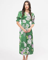 Florence Dress / Kelly Satin