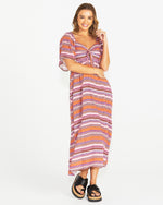 Raquel Midi Dress - Aztec