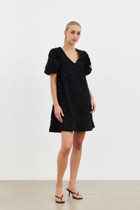 Harmony Mini Dress - Black Cornelli