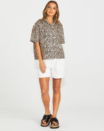 Wyatt Short Sleeve Denim Shirt - Vintage Animal