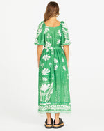 Lyndel Dress - Green Floral