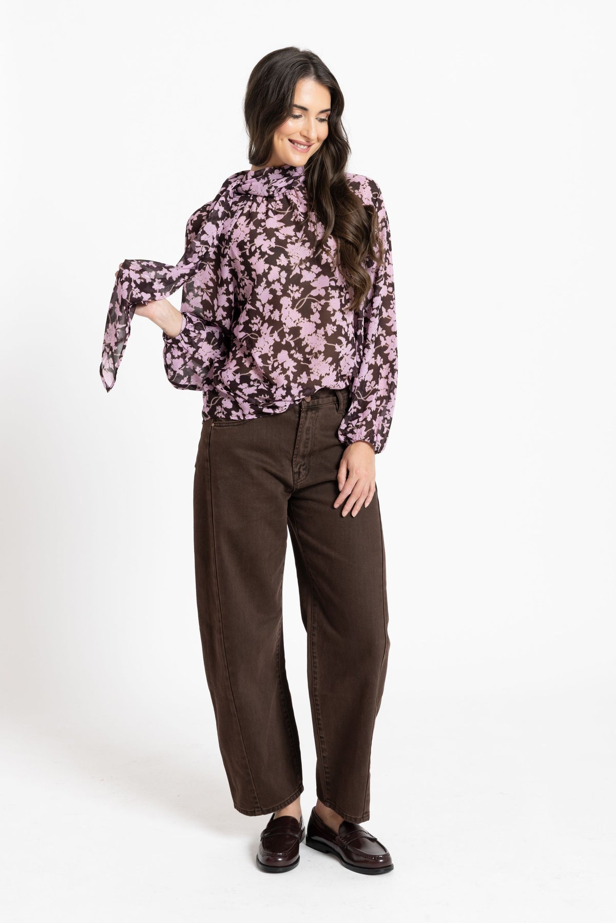 Love Note Blouse / Lilac Whisper
