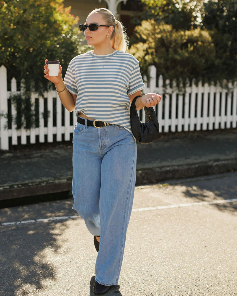 Chris Tee / Sky Stripes - Girl Next Door Fashion