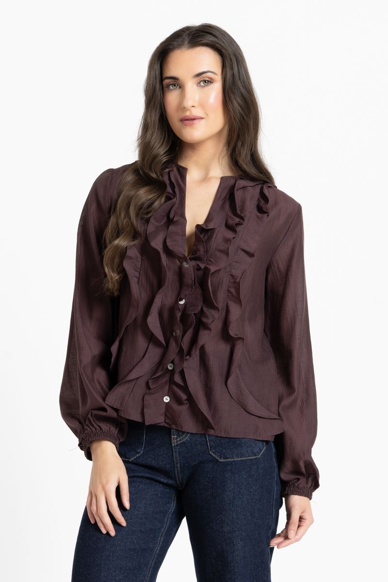 Once Upon A Time Blouse / Brunette