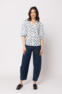 Capella  Blouse/ Ink Spot