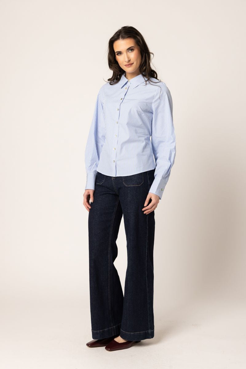 Success Shirt / Sky Stripe