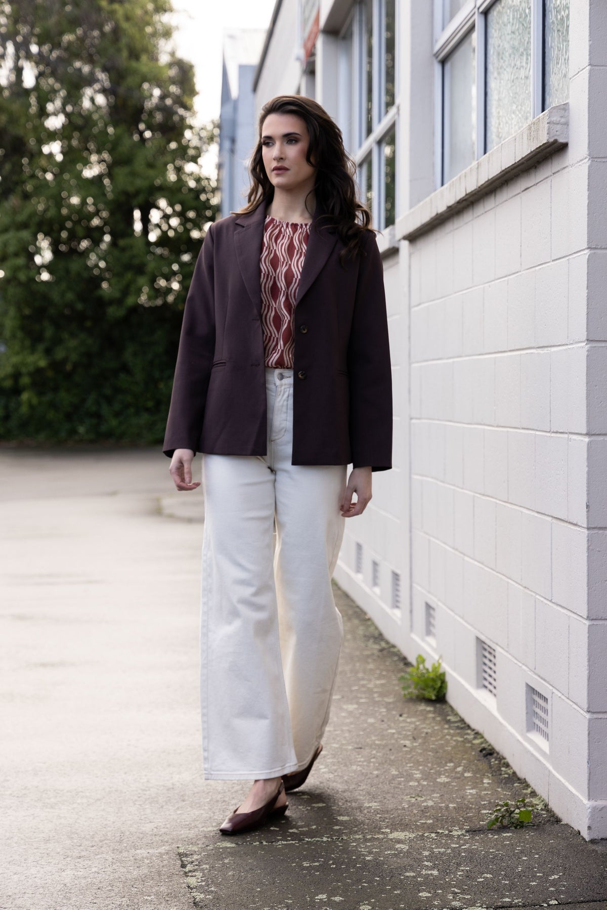 Relaxed Blazer / Cacao