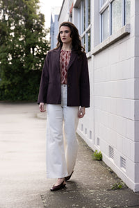Relaxed Blazer / Cacao