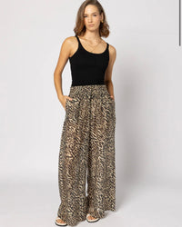 Pilazzo Pant - Zebra Print