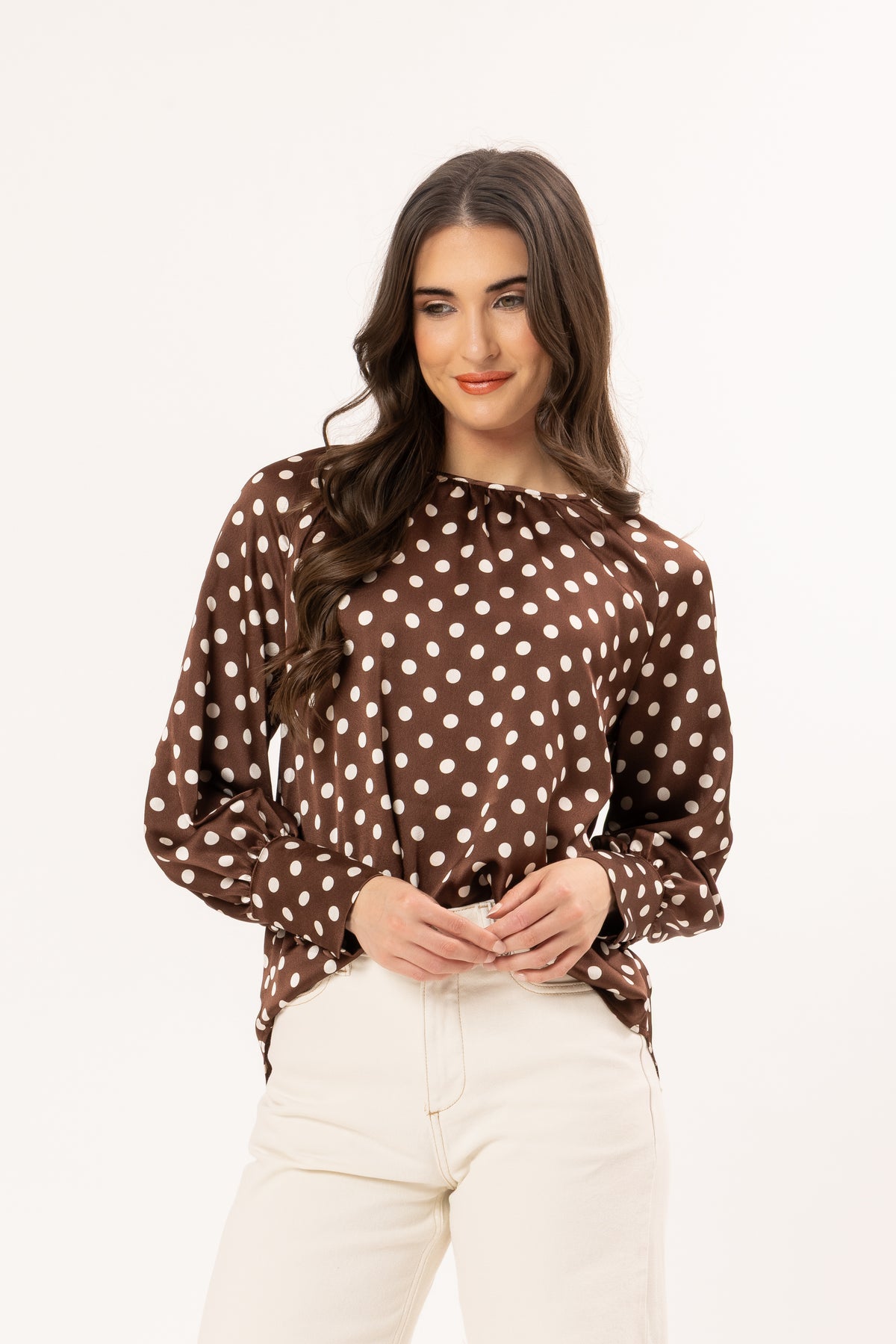 Centered Top / Walnut - Girl Next Door Fashion