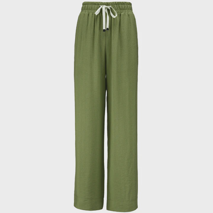 Indiana Wide Leg pant -Bonsai