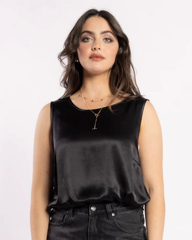 Chemise Top - Black - Girl Next Door Fashion