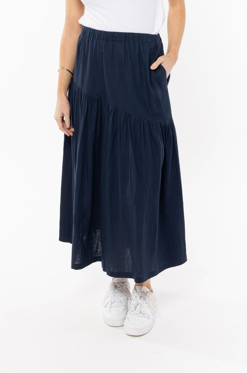 Devine Maxi Skirt - Denim