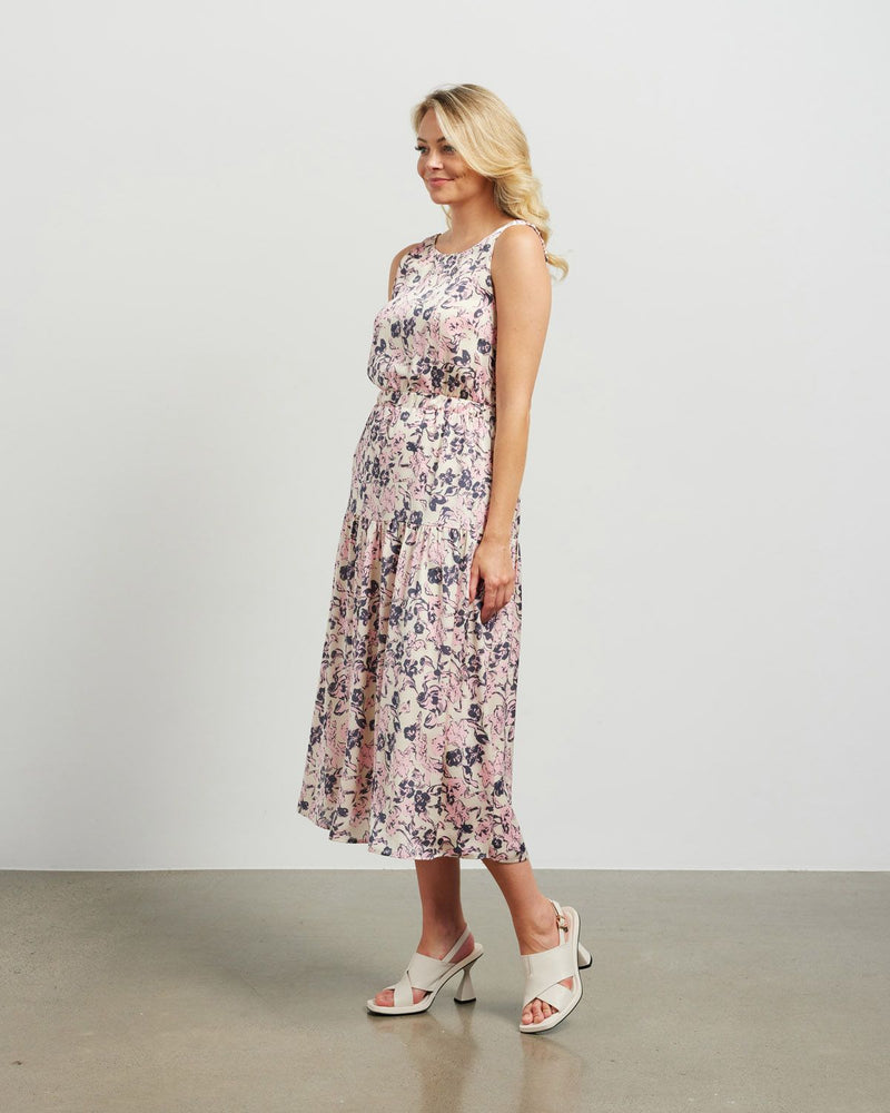 Ingrid Dress - Pink Posey