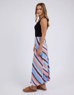 Gazelle Stripe Skirt - Multi Stripe