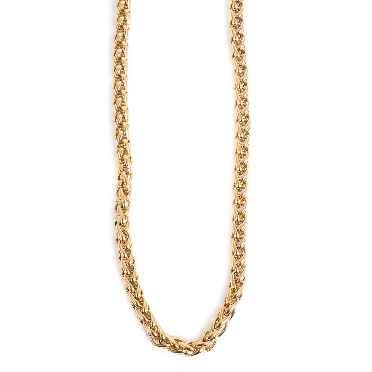 2047-0006 Neckl. 45cm+5cm, wheat EA 2.00 chain, st.steel 14K
