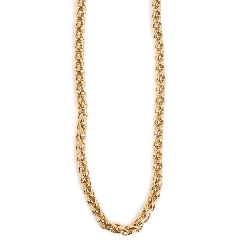 2047-0006 Neckl. 45cm+5cm, wheat EA 2.00 chain, st.steel 14K