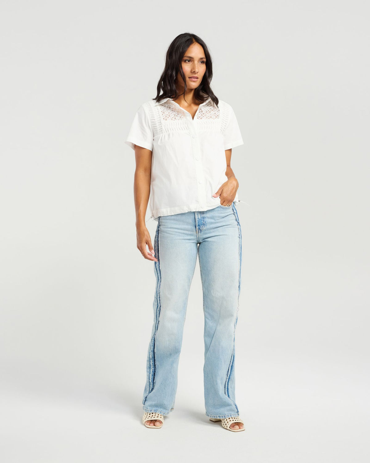 Rosa Shirt / White
