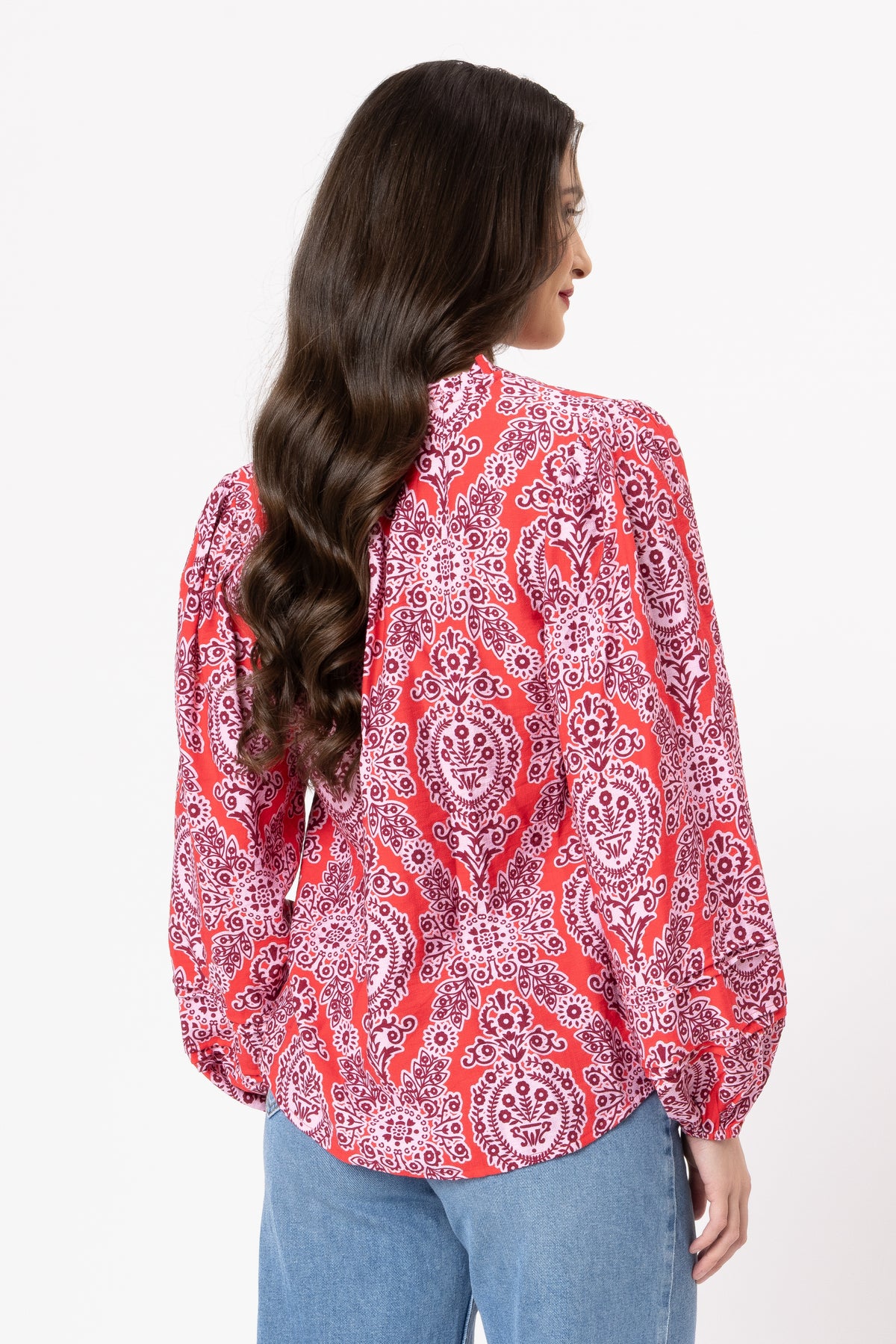Maggie Blouse / Pink Charm