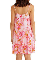 Amina Tiered Mini Dress - Floral