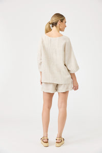 Studio Relaxed Top - Tusk