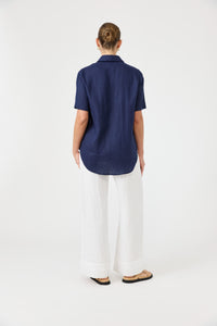 Studio Short Sleeve Shirt - Indigo