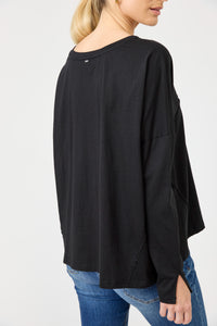 Studio Traveller LS Tshirt - Ebony