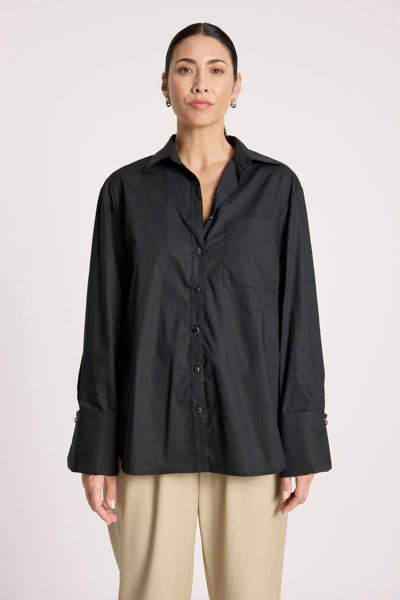 Lozen Shirt - Black - Girl Next Door Fashion