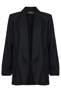 Bajau Blazer - Black - Girl Next Door Fashion