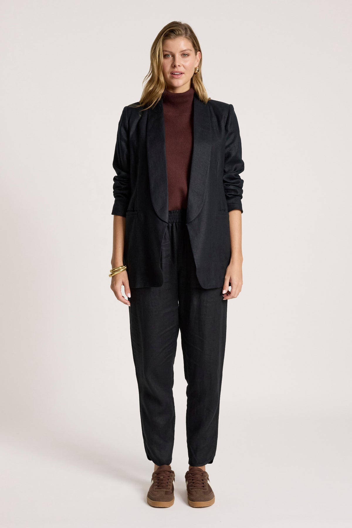 Bajau Blazer - Black - Girl Next Door Fashion