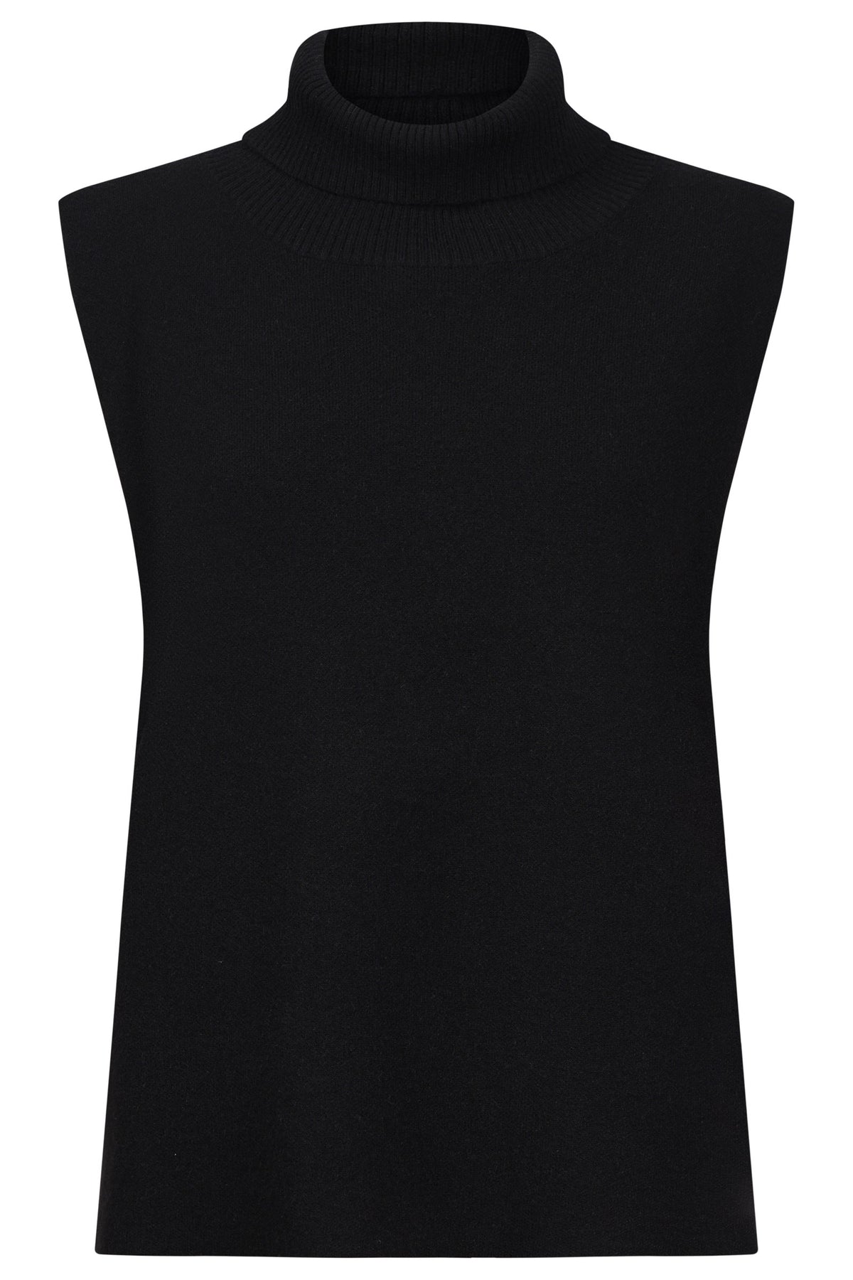 Zala Knit Vest - Black - Girl Next Door Fashion