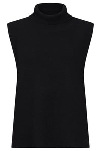 Zala Knit Vest - Black - Girl Next Door Fashion