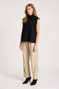 Zala Knit Vest - Black - Girl Next Door Fashion