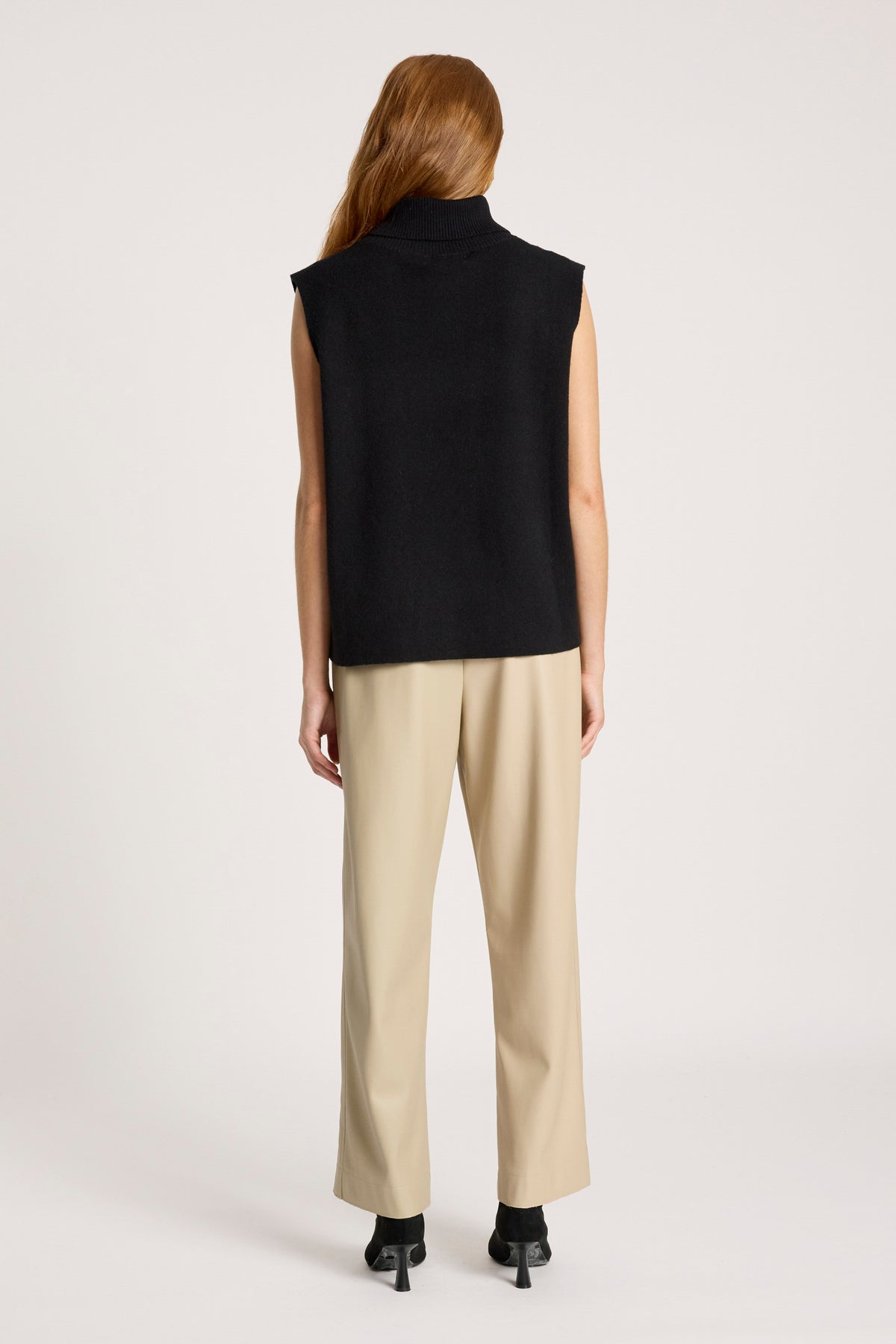 Zala Knit Vest - Black - Girl Next Door Fashion
