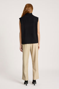 Zala Knit Vest - Black - Girl Next Door Fashion
