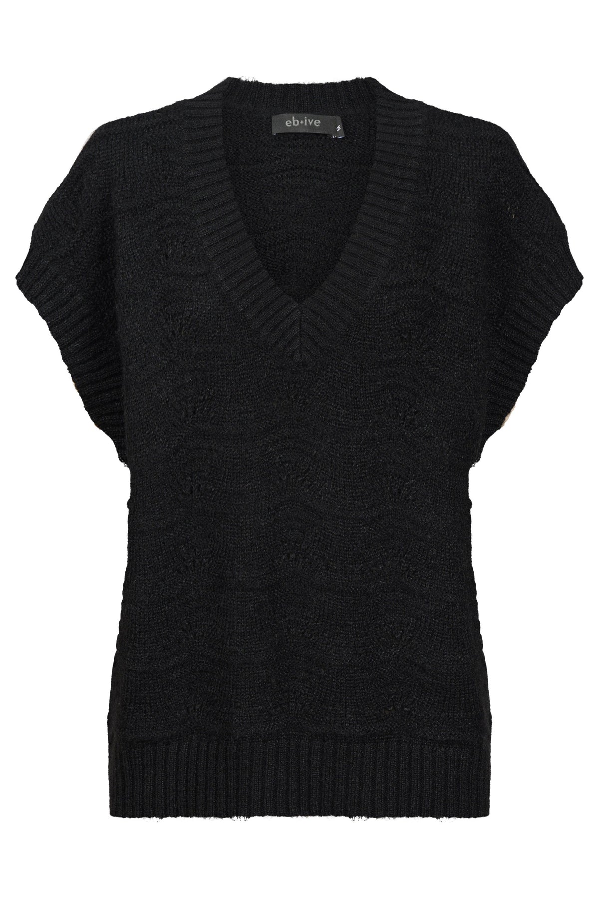 Orin Knit Vest - Black - Girl Next Door Fashion