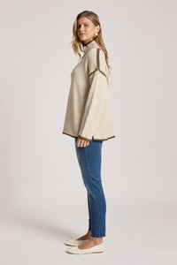 Orin Jumper - Dune/Olive - Girl Next Door Fashion