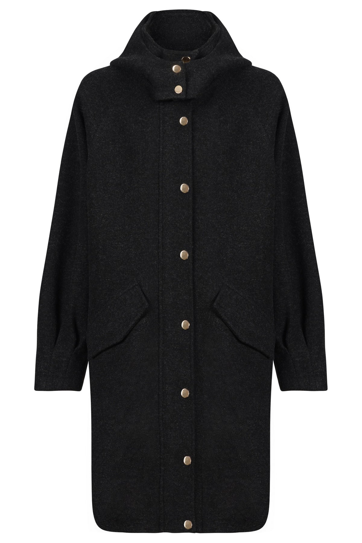 Sable Hood Jacket - Char - Girl Next Door Fashion