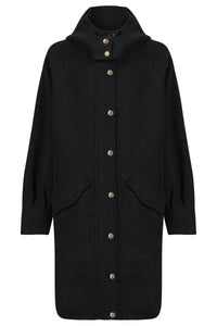 Sable Hood Jacket - Char - Girl Next Door Fashion