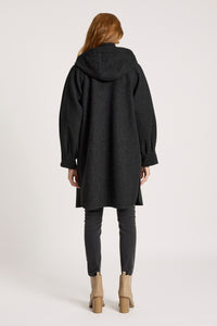 Sable Hood Jacket - Char - Girl Next Door Fashion