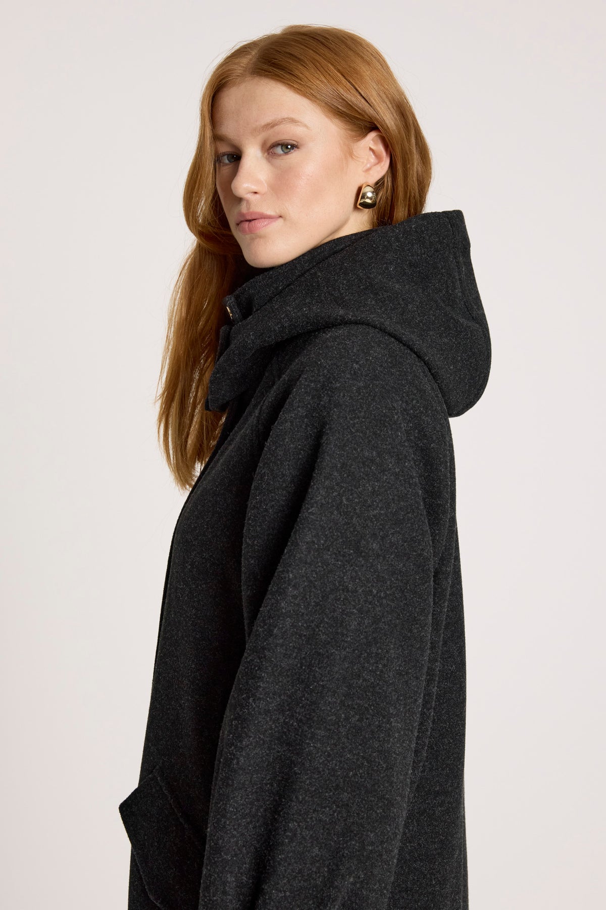 Sable Hood Jacket - Char - Girl Next Door Fashion