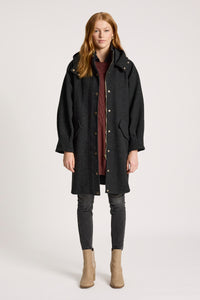 Sable Hood Jacket - Char - Girl Next Door Fashion
