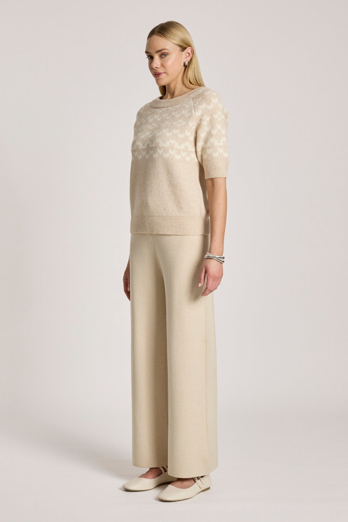 Maasai Knit Top - Dune/Bisque - Girl Next Door Fashion