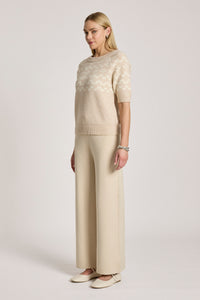Maasai Knit Top - Dune/Bisque - Girl Next Door Fashion