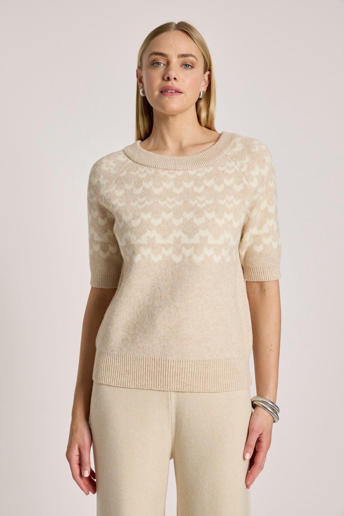 Maasai Knit Top - Dune/Bisque - Girl Next Door Fashion