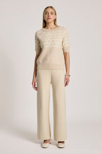 Maasai Knit Top - Dune/Bisque - Girl Next Door Fashion