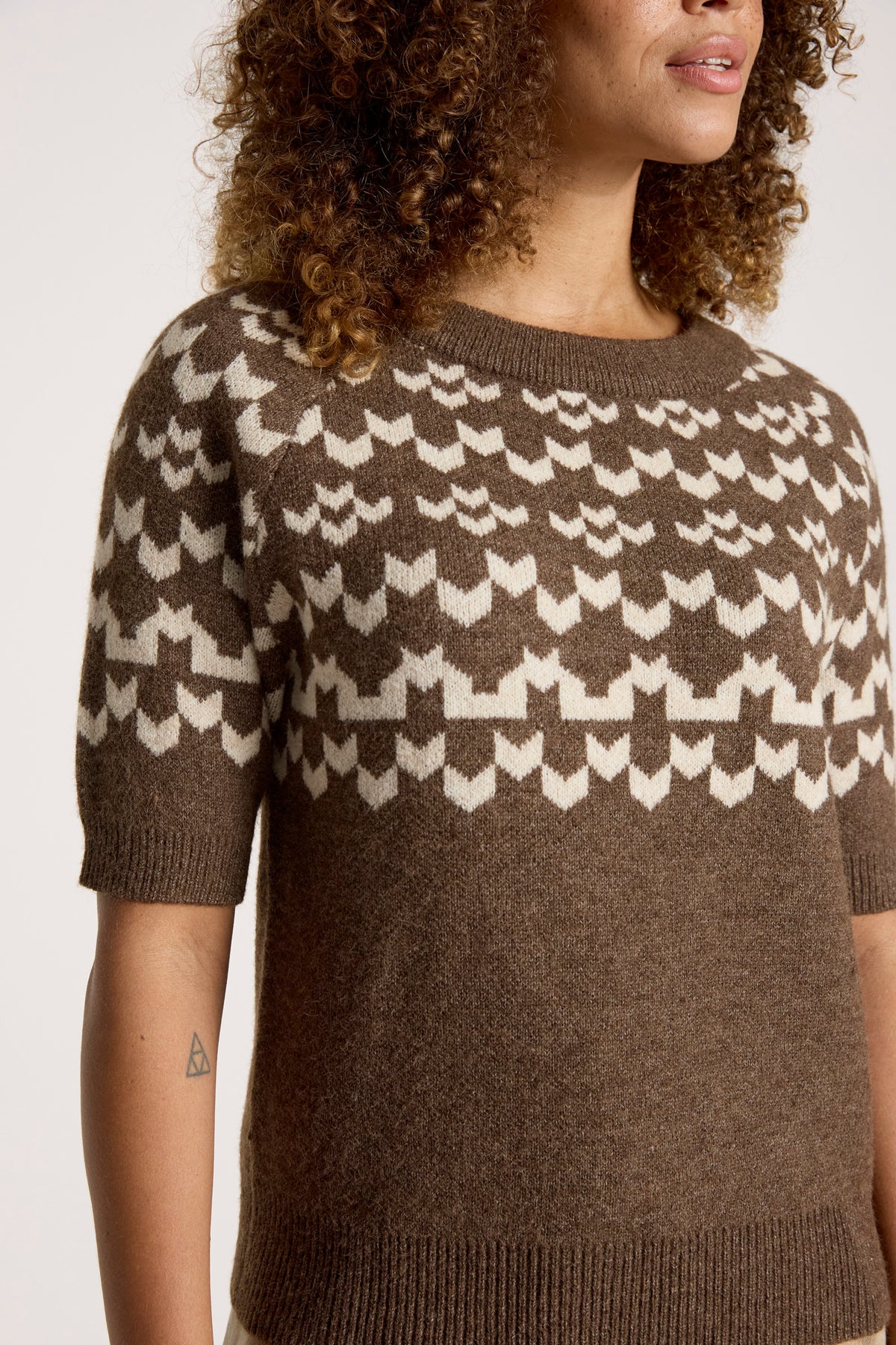 Massai Knit Top - Cocoa/Dune - Girl Next Door Fashion
