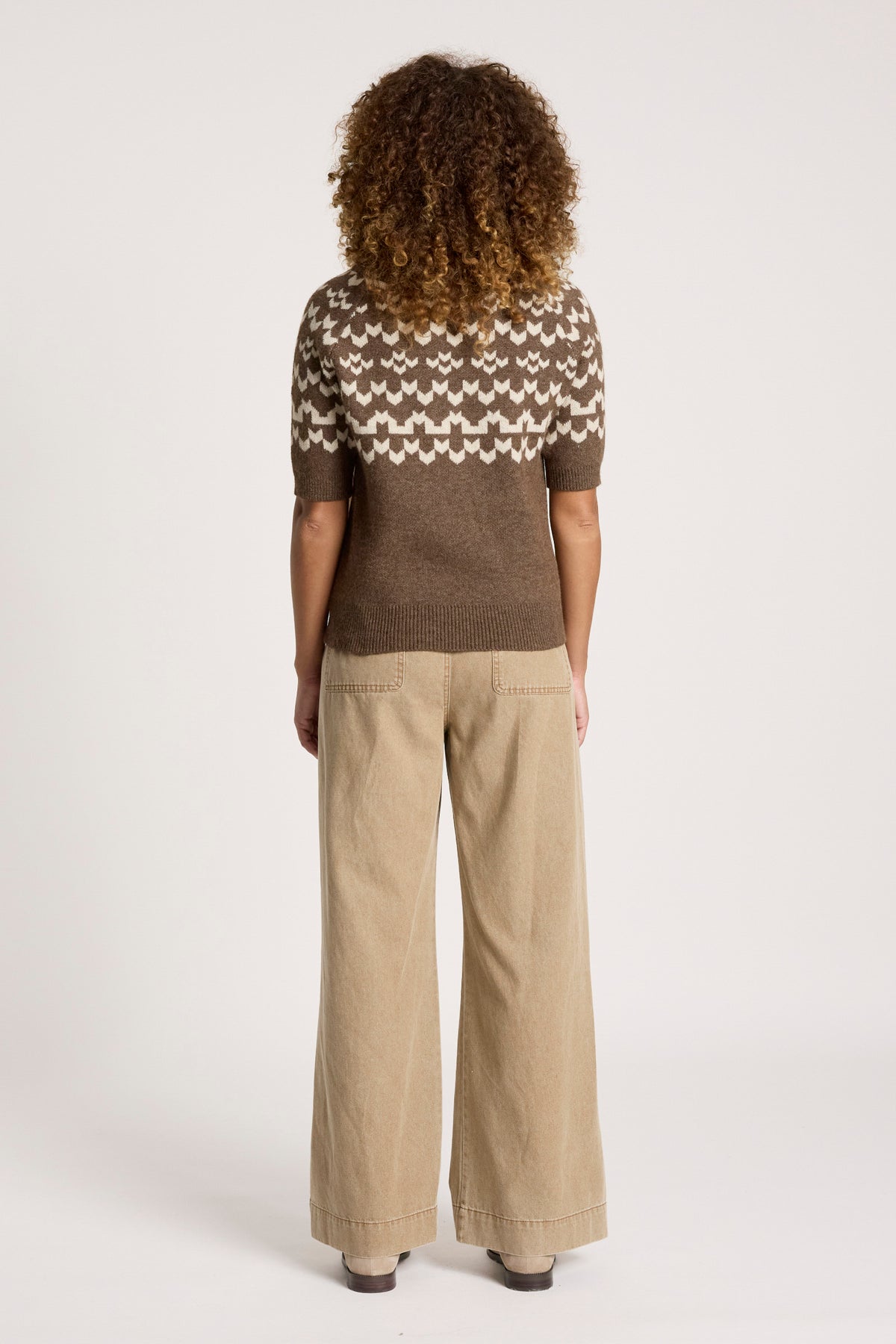 Massai Knit Top - Cocoa/Dune - Girl Next Door Fashion