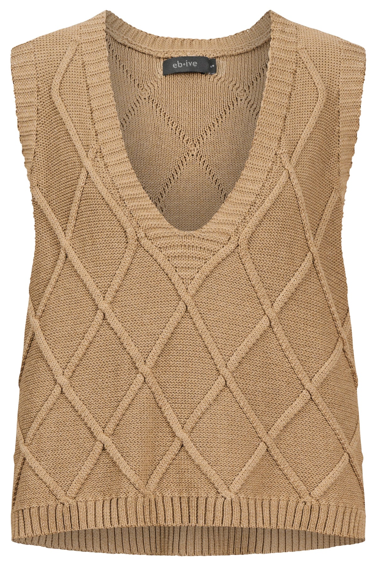 Liora Knit Vest - Mocha - Girl Next Door Fashion