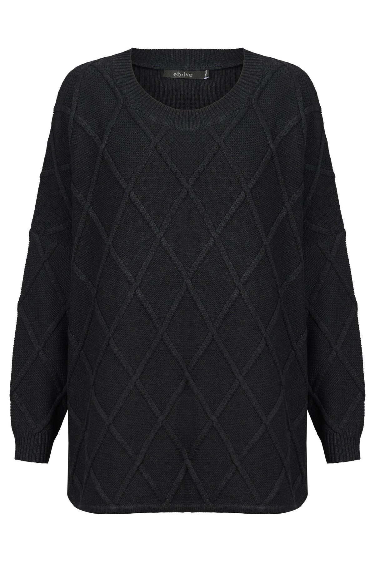 Liora Relaxed Jumper - Char - Girl Next Door Fashion
